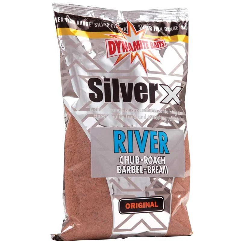 AMORCE DYNAMITE BAITS SILVER X RIVER ORIGINAL 3 AMORCE DYNAMITE BAITS SILVER X RIVER ORIGINAL