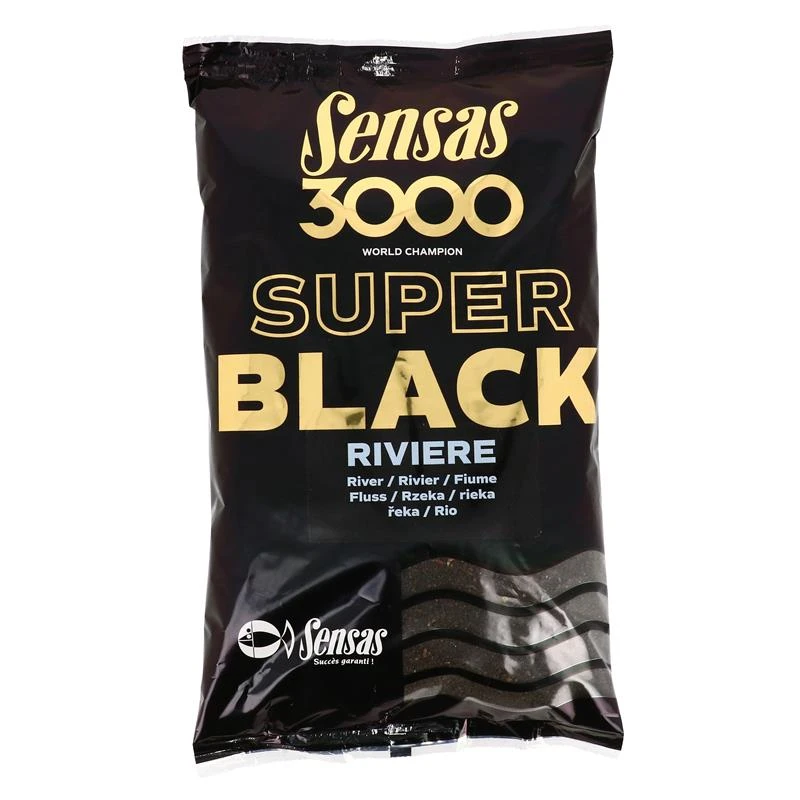 AMORCE SENSAS 3000 SUPER BLACK RIVIERE 3 AMORCE SENSAS 3000 SUPER BLACK RIVIERE