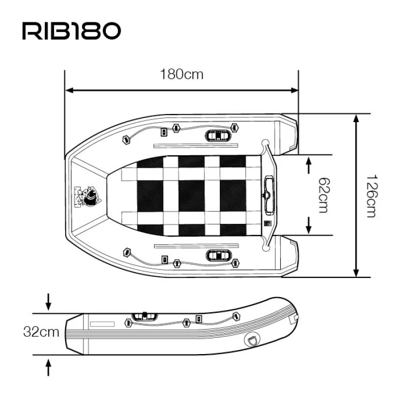 BATEAU PNEUMATIQUE NASH BOAT LIFE INFLATABLE RIB 180 5 BATEAU PNEUMATIQUE NASH BOAT LIFE INFLATABLE RIB 180 – Image 3