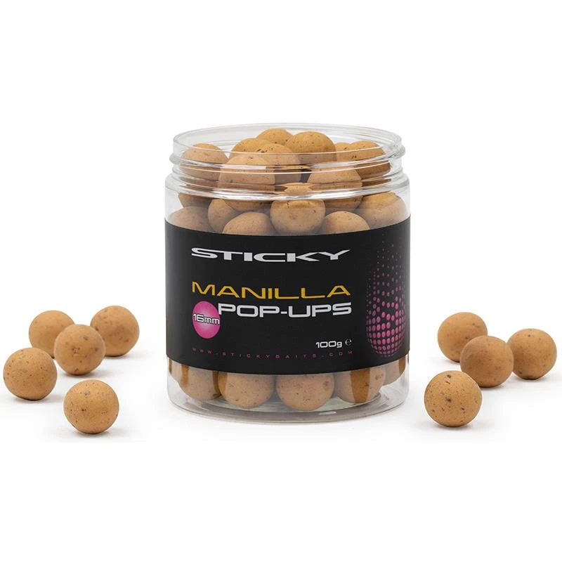 BOUILLETTE FLOTTANTE STICKY BAITS MANILLA POP-UPS 3 BOUILLETTE FLOTTANTE STICKY BAITS MANILLA POP-UPS