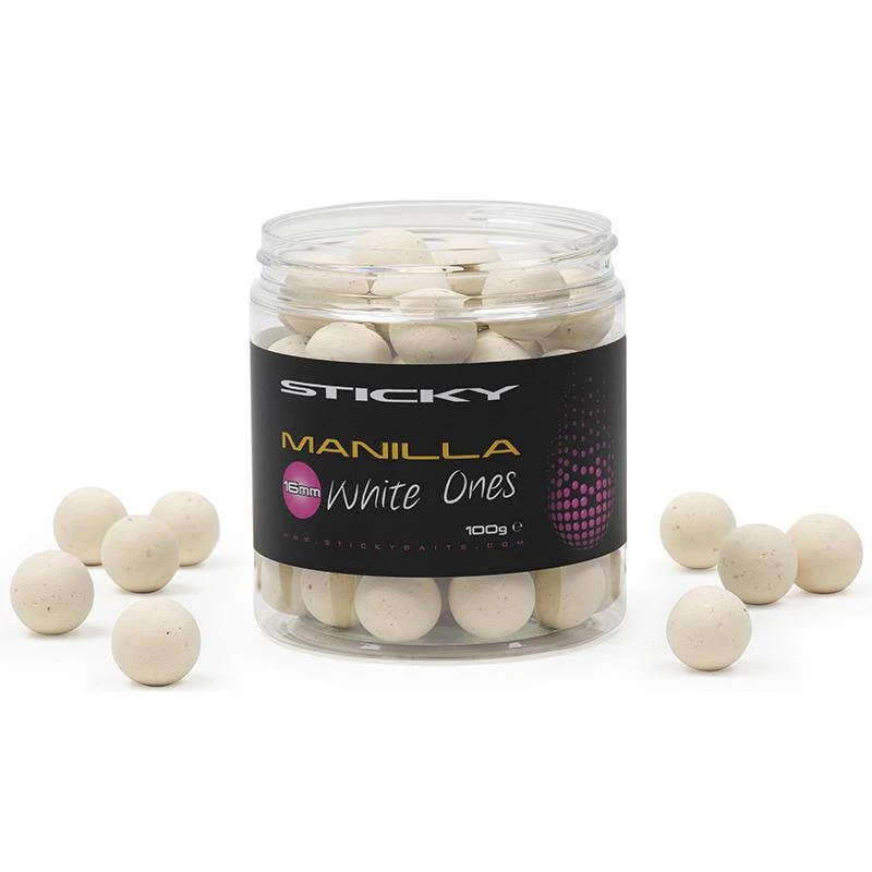 BOUILLETTE FLOTTANTE STICKY BAITS MANILLA WHITE ONES 3 BOUILLETTE FLOTTANTE STICKY BAITS MANILLA WHITE ONES
