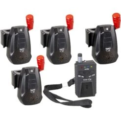 COFFRET DETECTEURS + CENTRALE UNICAT SENSIBLE CAT LIMPID BLACK