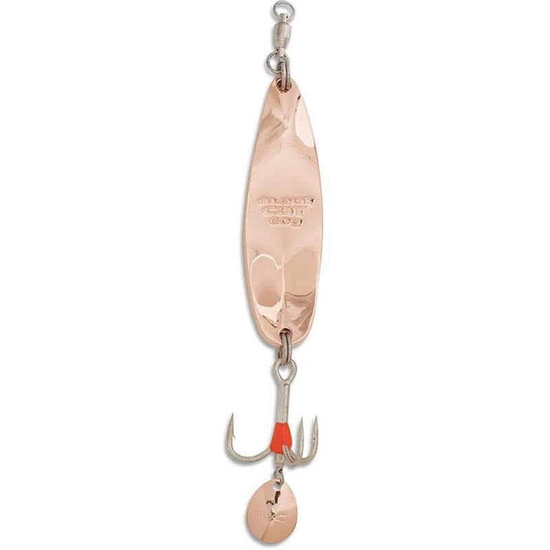 CUILLER ONDULANTE BLACK CAT BATTLE RIVER SPOON 3 CUILLER ONDULANTE BLACK CAT BATTLE RIVER SPOON