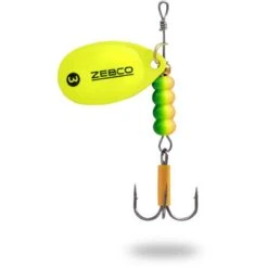 CUILLER TOURNANTE ZEBCO TROPHY Z-BLADE YELLOW