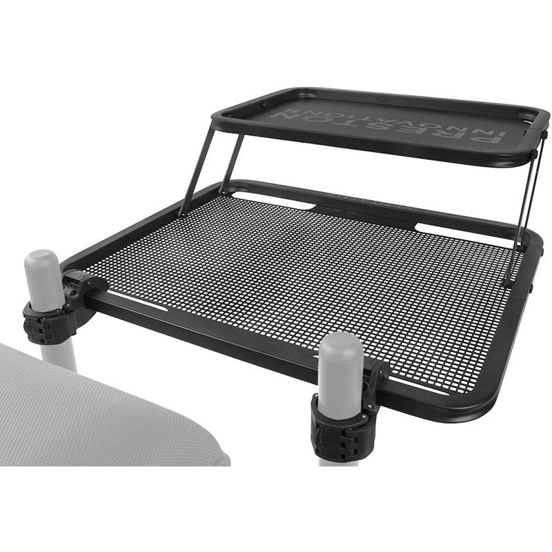 DESSERTE PRESTON INNOVATIONS OFFBOX DOUBLE DECKER SIDE TRAY LARGE 3 DESSERTE PRESTON INNOVATIONS OFFBOX DOUBLE DECKER SIDE TRAY LARGE