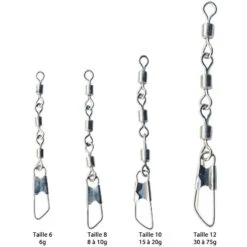 EMERILLON TRUITE TECHNIPÊCHE A BOMBETTE AVEC AGRAFE - PAR 5