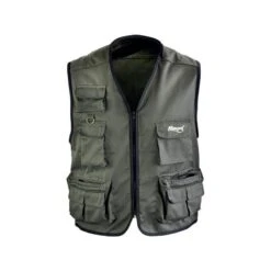 GILET DE PECHE WATER QUEEN 10 POCHES KAKI
