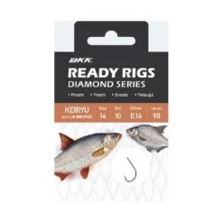 HAMEÇON MONTÉ BKK READY RIG DIAMOND KEIRYU BN - PAR 10