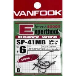HAMEÇON SIMPLE VANFOOK EXPERT HOOK FOR TROUT SPOON SP-41MB - PAR 5