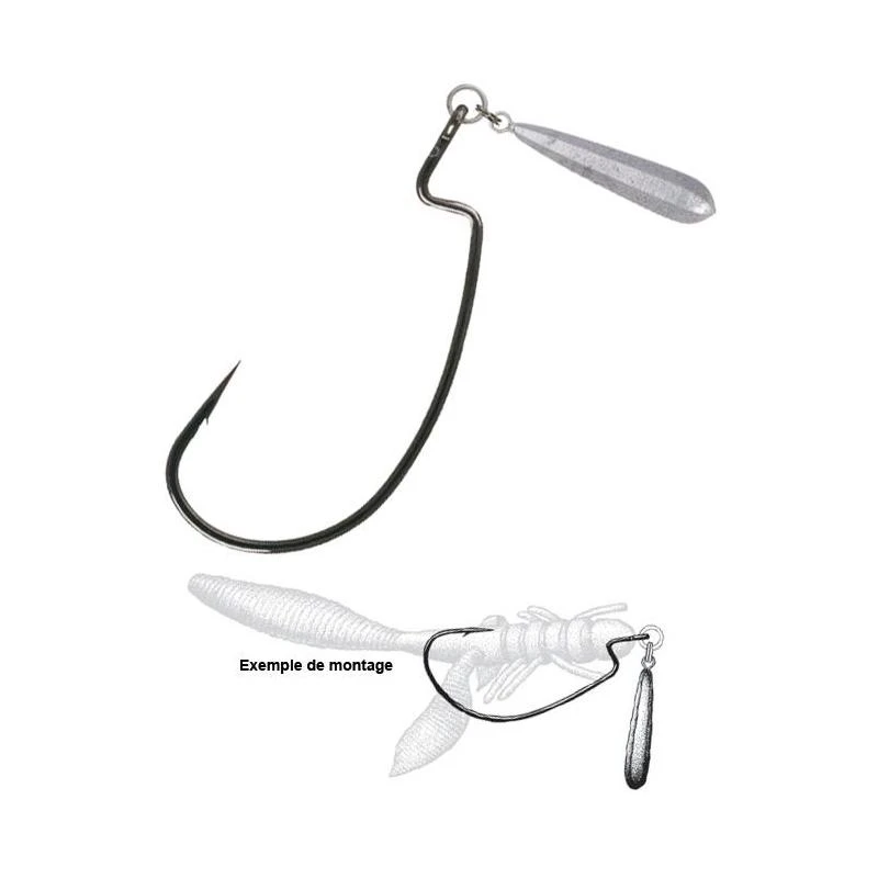 HAMECON TEXAN OWNER JIG RIG LEAD SINKER - PAR 2 3 HAMECON TEXAN OWNER JIG RIG LEAD SINKER - PAR 2