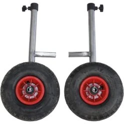 KIT 2 ROUES RIVE POUR STATION TRANSPORTER INOX