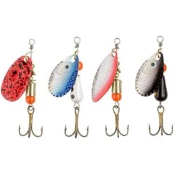 KIT CUILLER ABU GARCIA LURES TROUT SPINNER - PAR 4