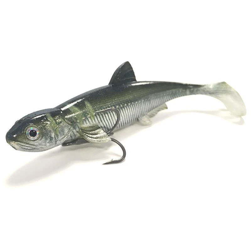 LEURRE SOUPLE ARMÉ EVER GREEN LAST ACE SWIM - 14CM 3 LEURRE SOUPLE ARMÉ EVER GREEN LAST ACE SWIM - 14CM