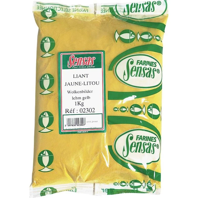 LIANT À COLLER SENSAS - 1KG 3 LIANT À COLLER SENSAS - 1KG