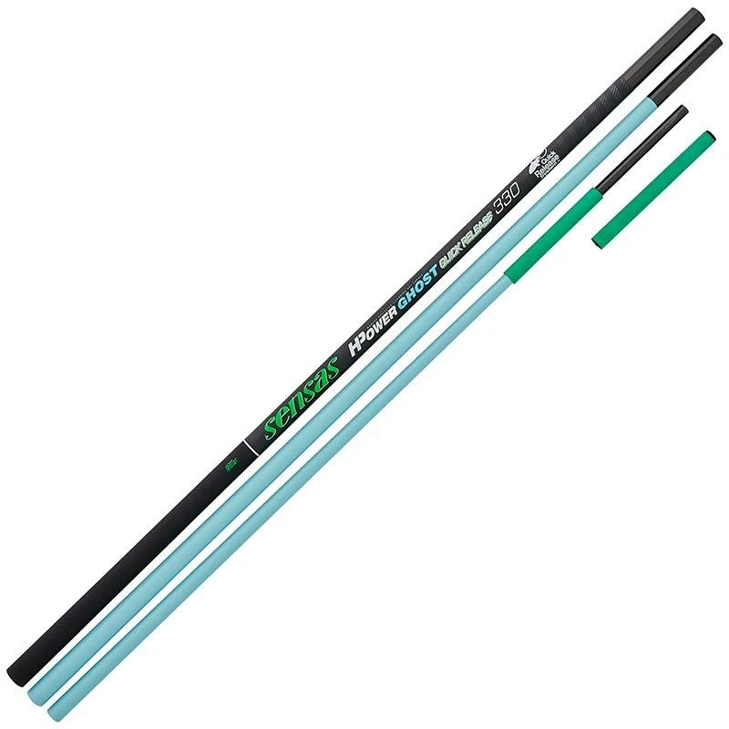 MANCHE D ÉPUISETTE SENSAS H-POWER GHOST QUICK RELEASE 3 MANCHE D ÉPUISETTE SENSAS H-POWER GHOST QUICK RELEASE