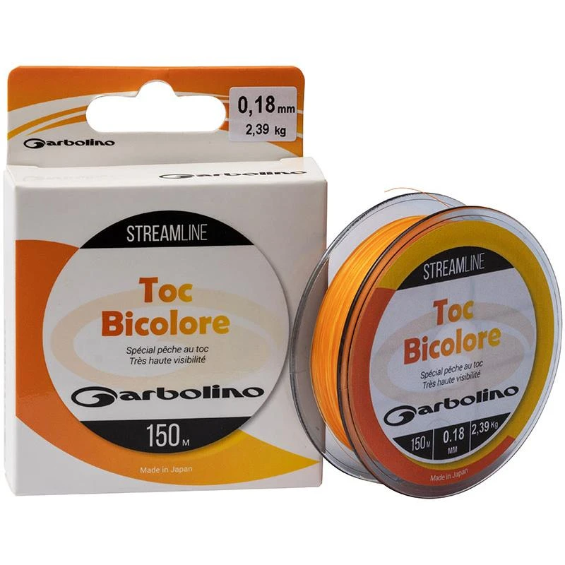 NYLON GARBOLINO STREAMLINE TOC MONO BICOLORE - 150M 3 NYLON GARBOLINO STREAMLINE TOC MONO BICOLORE - 150M