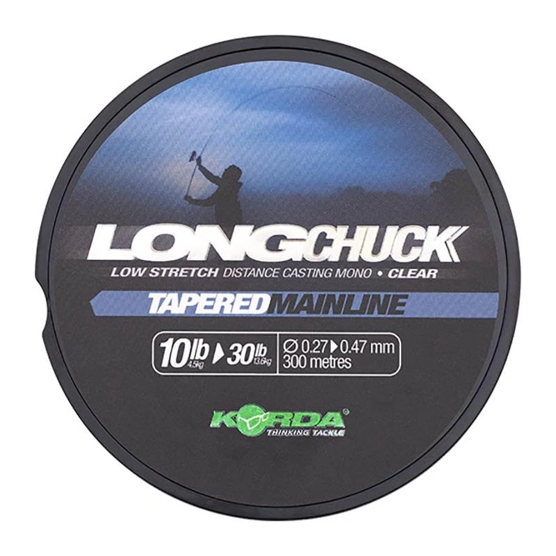 NYLON KORDA LONGCHUCK TAPERED MAINLINE - 300M 3 NYLON KORDA LONGCHUCK TAPERED MAINLINE - 300M