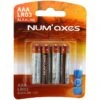 PACK 4 PILES ALCALINE NUMAXES LR03 AAA 1.5V -Magasin D'articles De Pêche pack 4 piles alcaline numaxes lr03 aaa 15v z 334 33444