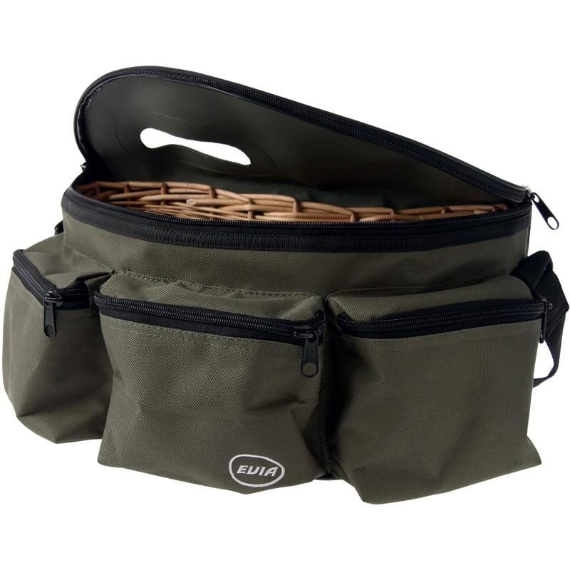 PANIER EVIA TOILE ET OSIER 3 PANIER EVIA TOILE ET OSIER