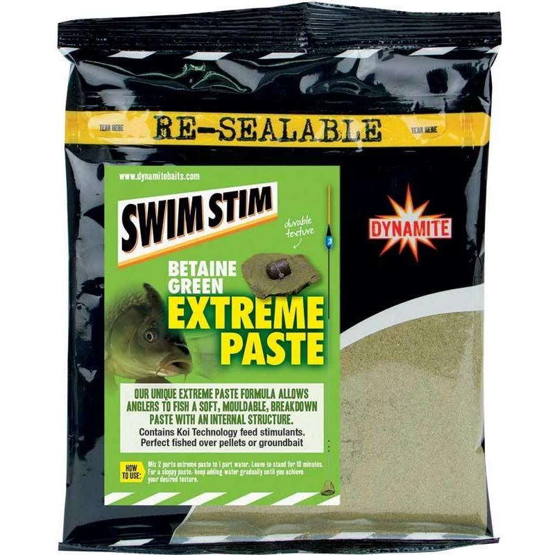 PATE D ESCHAGE DYNAMITE BAITS EXTREME PASTE SWIM STIM BETAINE GREEN 3 PATE D ESCHAGE DYNAMITE BAITS EXTREME PASTE SWIM STIM BETAINE GREEN