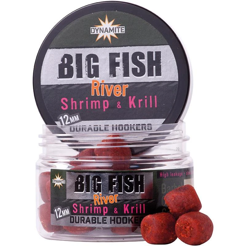 PELLET D ESCHAGE DYNAMITE BAITS BIG FISH RIVER DURABLE HOOKERS SHRIMP & KRILL 3 PELLET D ESCHAGE DYNAMITE BAITS BIG FISH RIVER DURABLE HOOKERS SHRIMP & KRILL