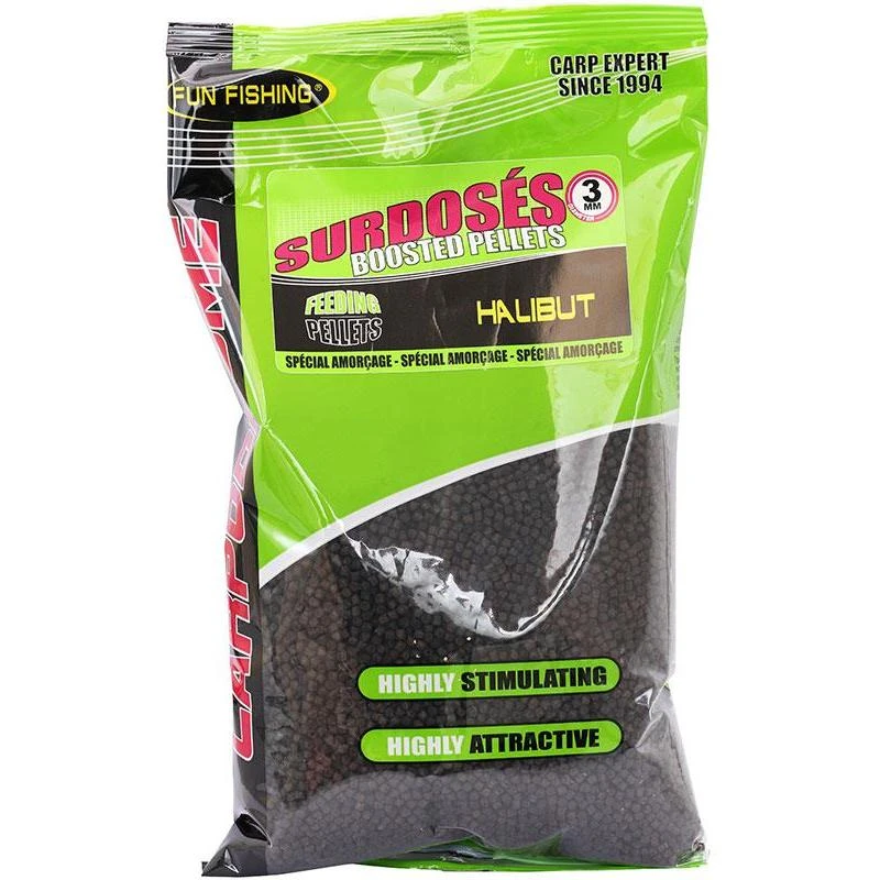PELLETS D AMORCAGE FUN FISHING SURDOSE - 700G 3 PELLETS D AMORCAGE FUN FISHING SURDOSE - 700G