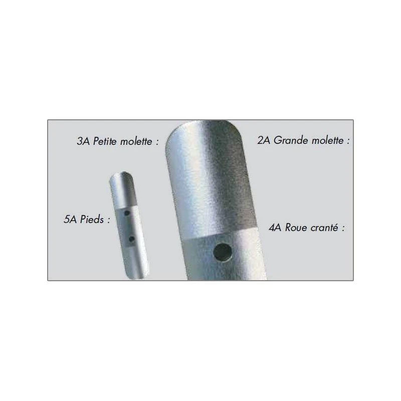 PIECES DETACHEES MOULINET MOUCHE VIVARELLI SERIE ALU 2 PIECES DETACHEES MOULINET MOUCHE VIVARELLI SERIE ALU
