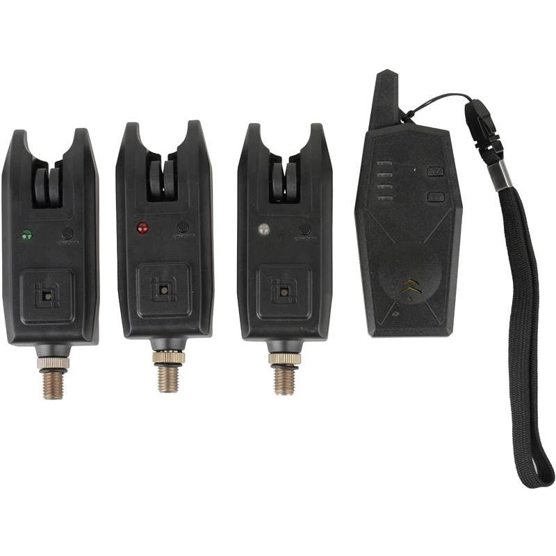 SEGNALATORI + CENTRALINA RON THOMPSON GANGSTER BITE ALARM SET 3 SEGNALATORI + CENTRALINA RON THOMPSON GANGSTER BITE ALARM SET