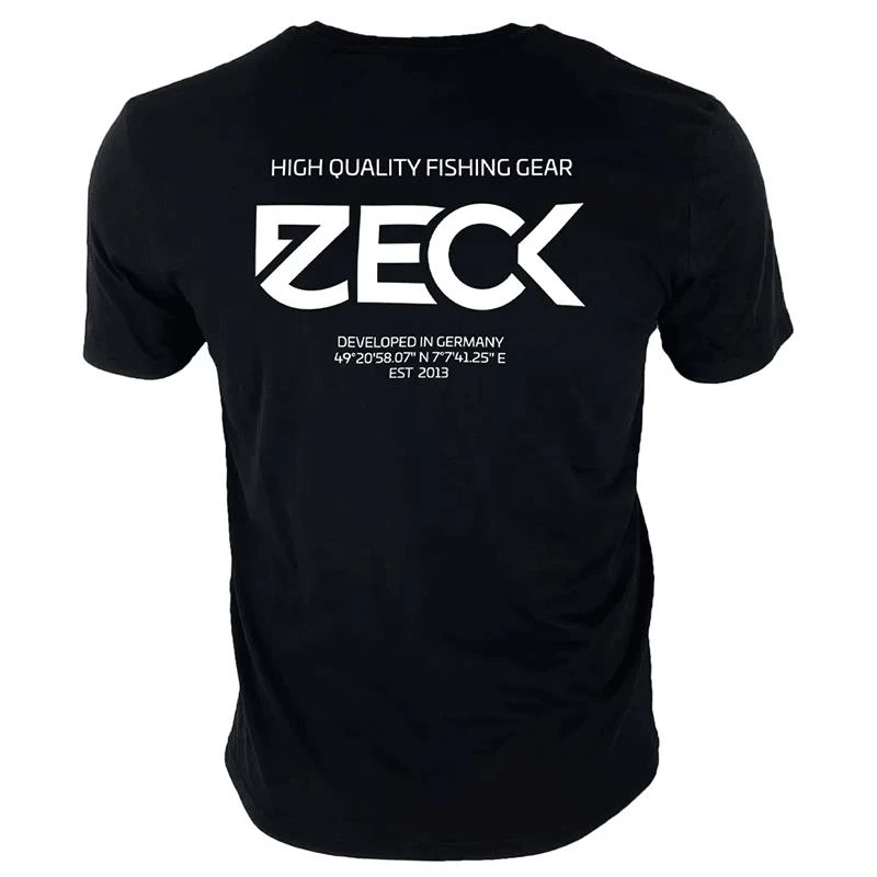 TEE SHIRT MANCHES COURTES HOMME ZECK GERMAN COMPANY T-SHIRT - NOIR 4 TEE SHIRT MANCHES COURTES HOMME ZECK GERMAN COMPANY T-SHIRT - NOIR – Image 2