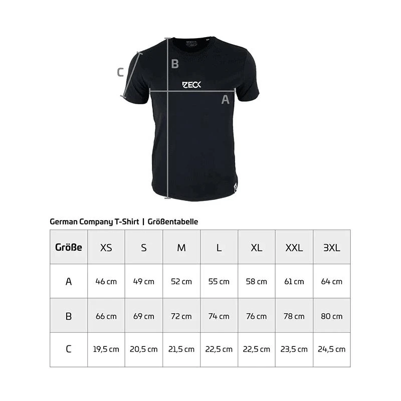 TEE SHIRT MANCHES COURTES HOMME ZECK GERMAN COMPANY T-SHIRT - NOIR 5 TEE SHIRT MANCHES COURTES HOMME ZECK GERMAN COMPANY T-SHIRT - NOIR – Image 3