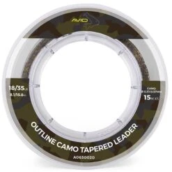 TÊTE DE LIGNE AVID CARP OUTLINE CAMO TAPERED LEADER