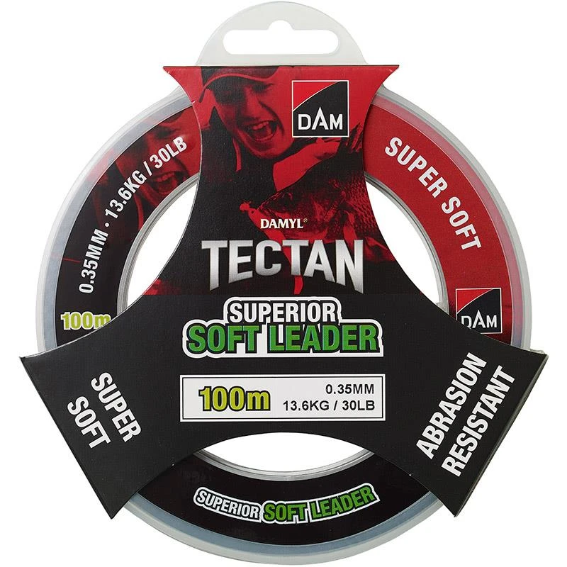 TETE DE LIGNE DAM DAMYL TECTAN SUPERIOR SOFT LEADER - 100M 3 TETE DE LIGNE DAM DAMYL TECTAN SUPERIOR SOFT LEADER - 100M