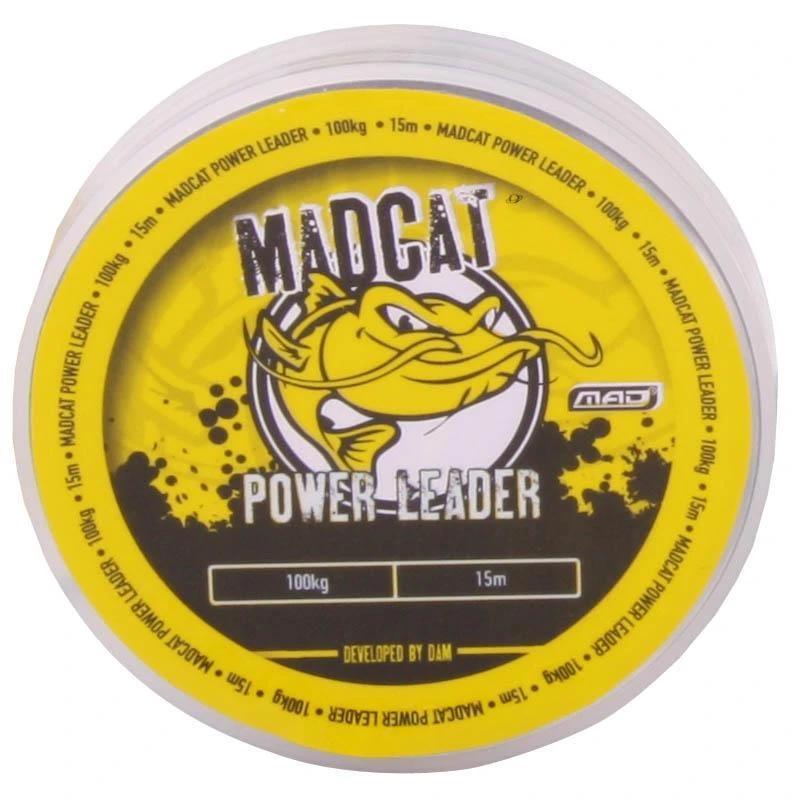 TRESSE BAS DE LIGNE MADCAT POWER LEADER 3 TRESSE BAS DE LIGNE MADCAT POWER LEADER