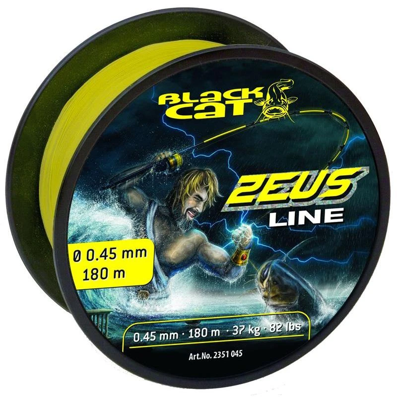TRESSE BLACK CAT ZEUS LINE - JAUNE 3 TRESSE BLACK CAT ZEUS LINE - JAUNE
