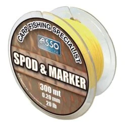 TRESSE CARPE ASSO SPOD MARKER BRAID - 300M - JAUNE