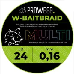 TRESSE PROWESS W-BAITBRAID - 300M